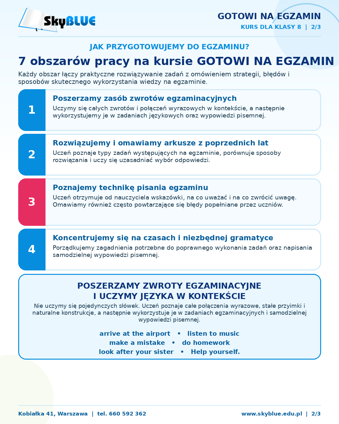 4. Gotowi na egzamin egzamin 8 klasisty częśc 2 z 3