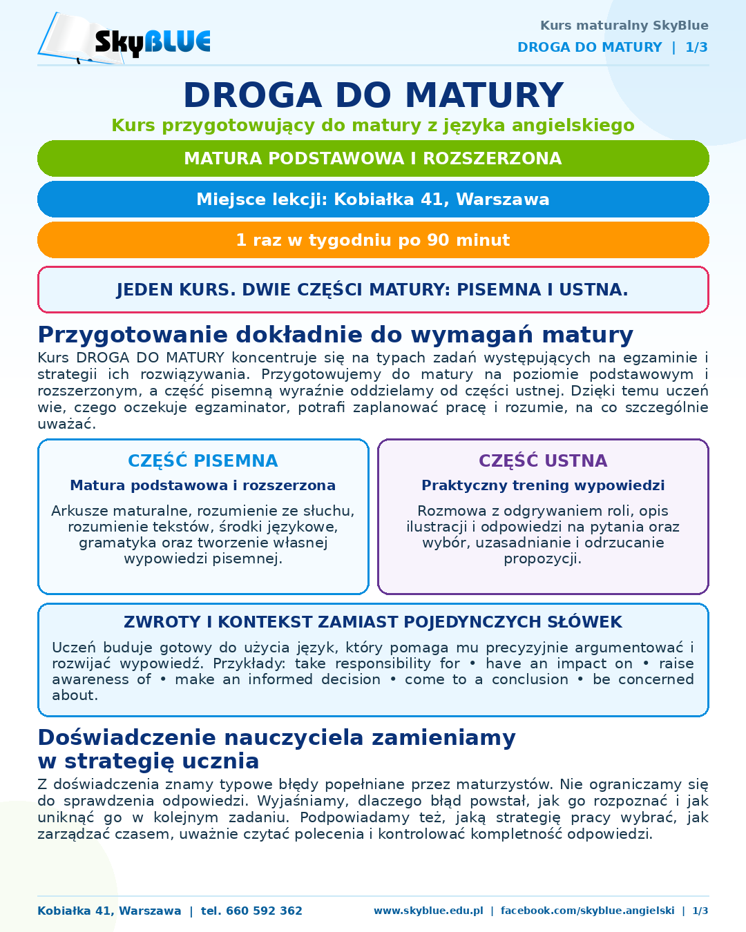 6. Droga do matury część 1 z 3
