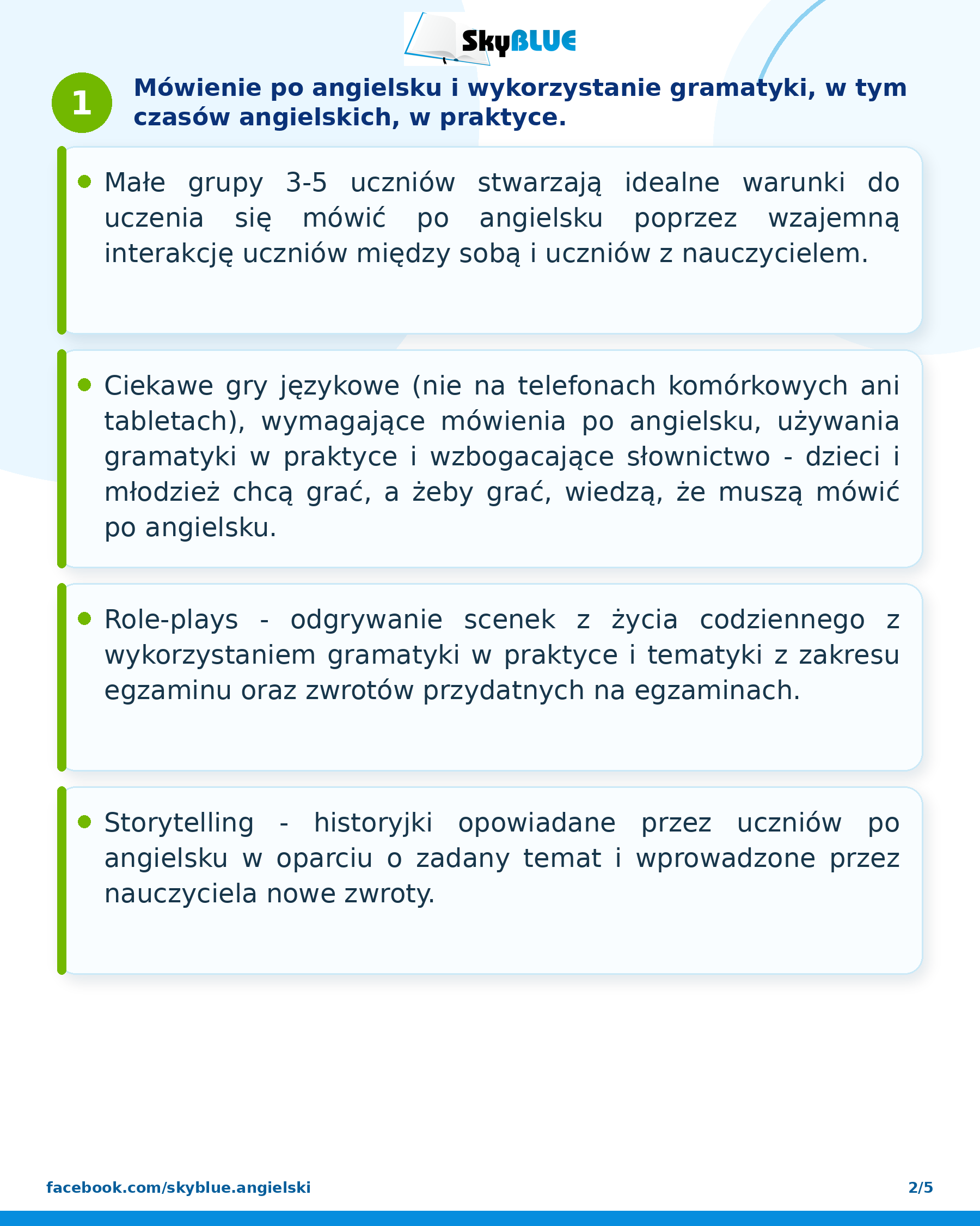 Rodzice stawiają cele.My je realizujemy część 2 z 5 LICEUM